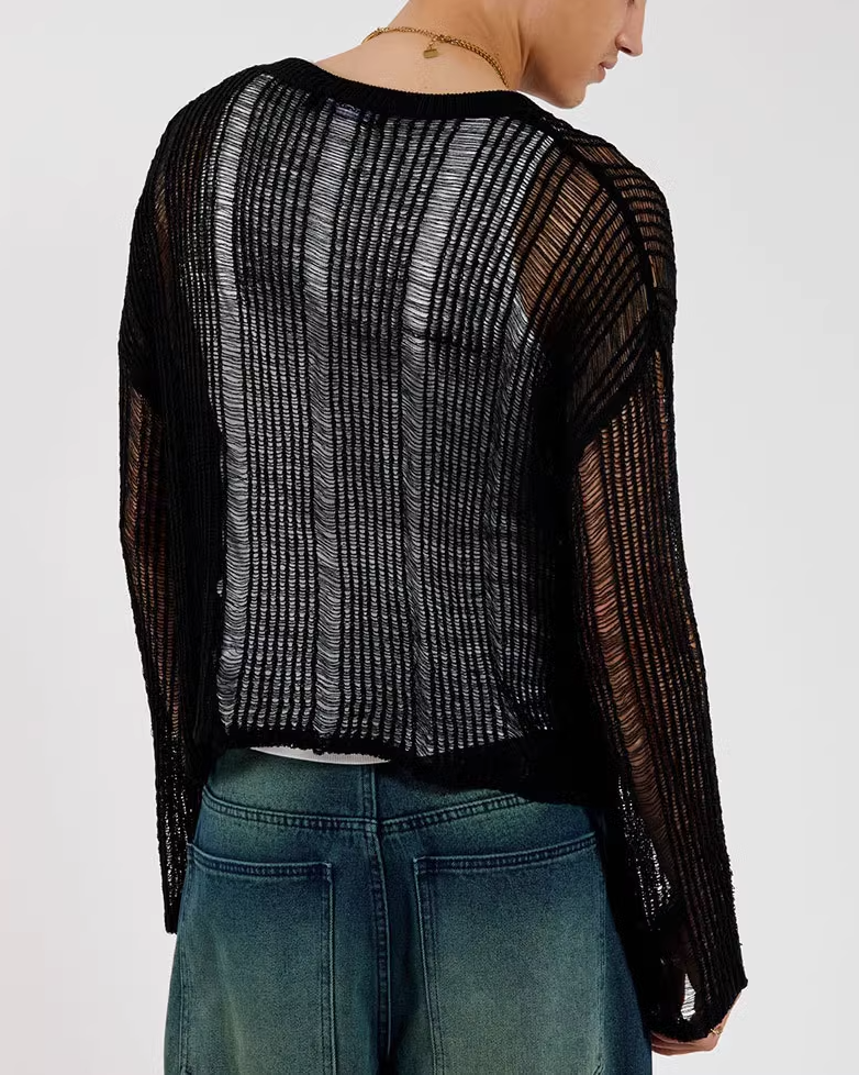 Loose Knitwear Hollow Sweater