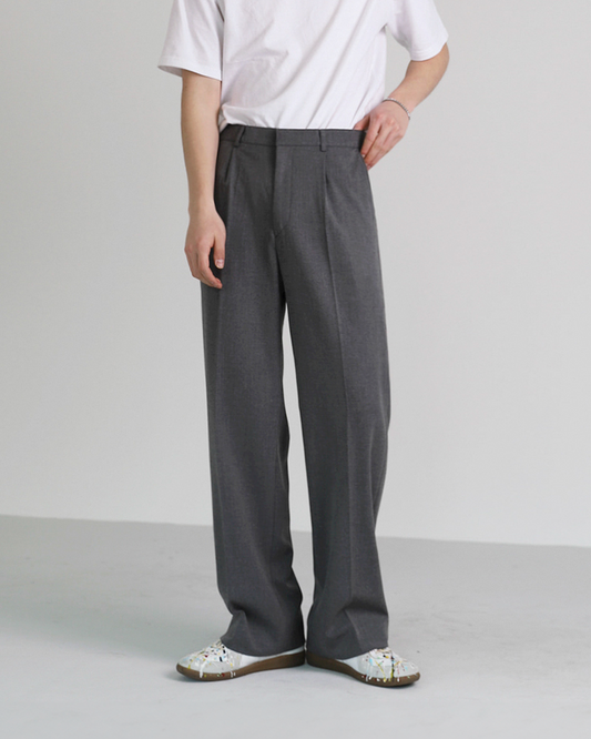 Straight Cut Smart Casual Trousers