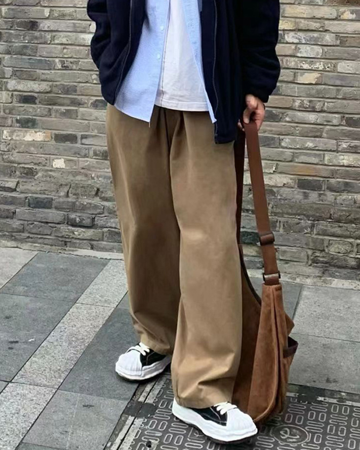 Retro Loose Casual Trousers